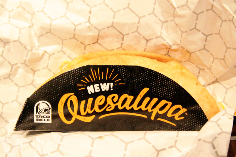 Illustration for article titled The A.V. Club tries the new Quesalupa from Taco Bell